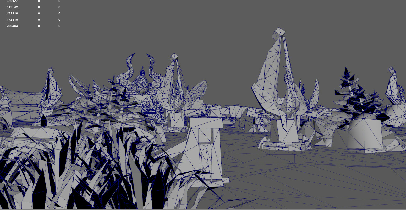 Summoner Canyon League of Legends King of Glory Map Low-poly 3D model_4