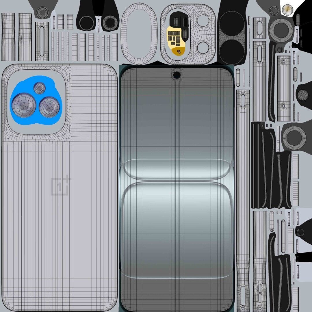 OnePlus 13T 3D model_13