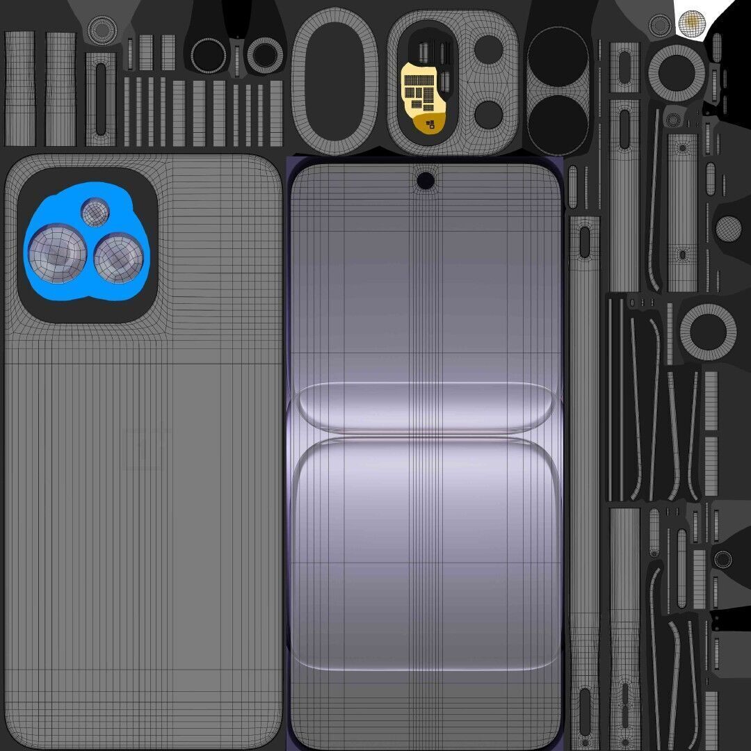 OnePlus 13T 3D model_35