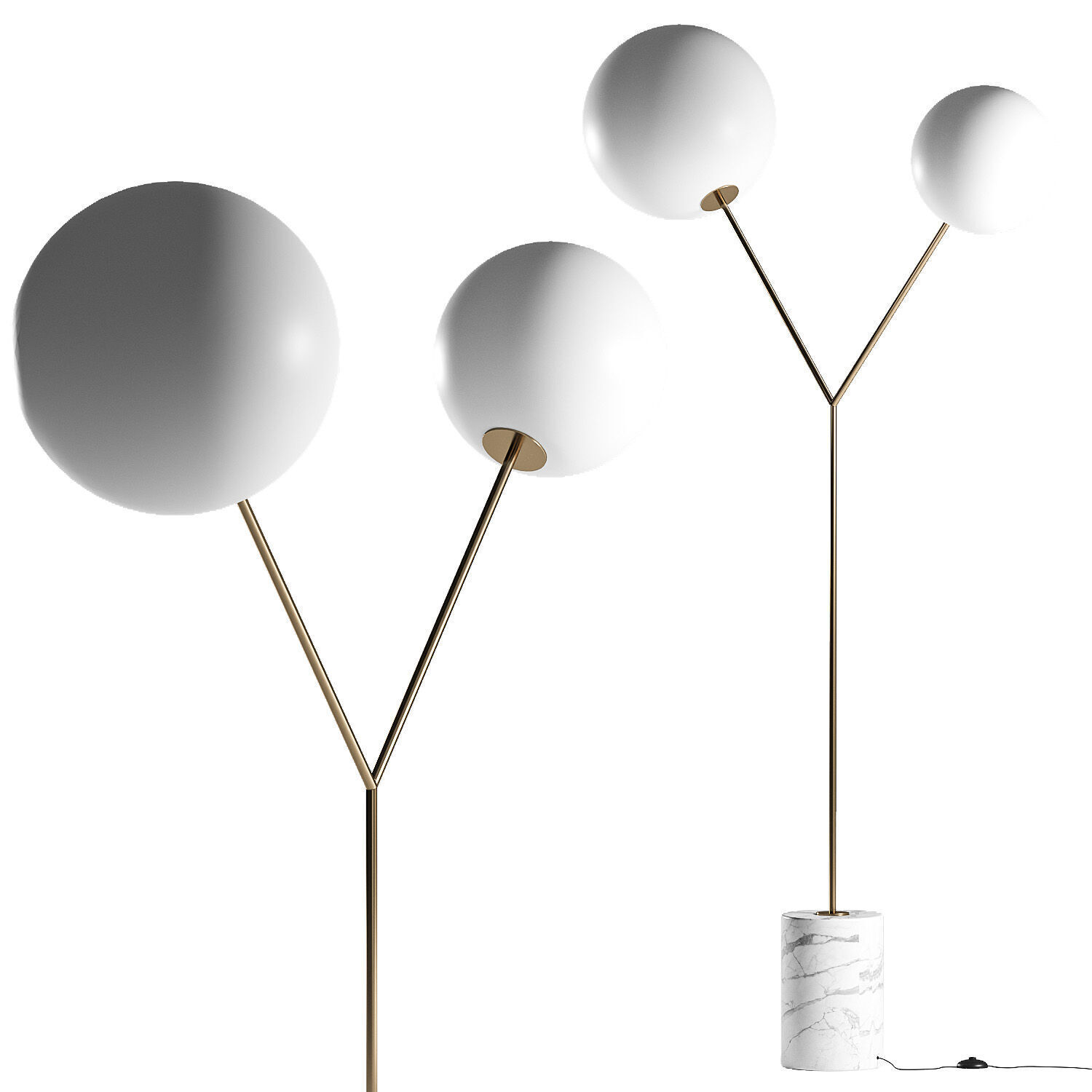 Angel Cerda 8048 Floor Lamp 3D model_2