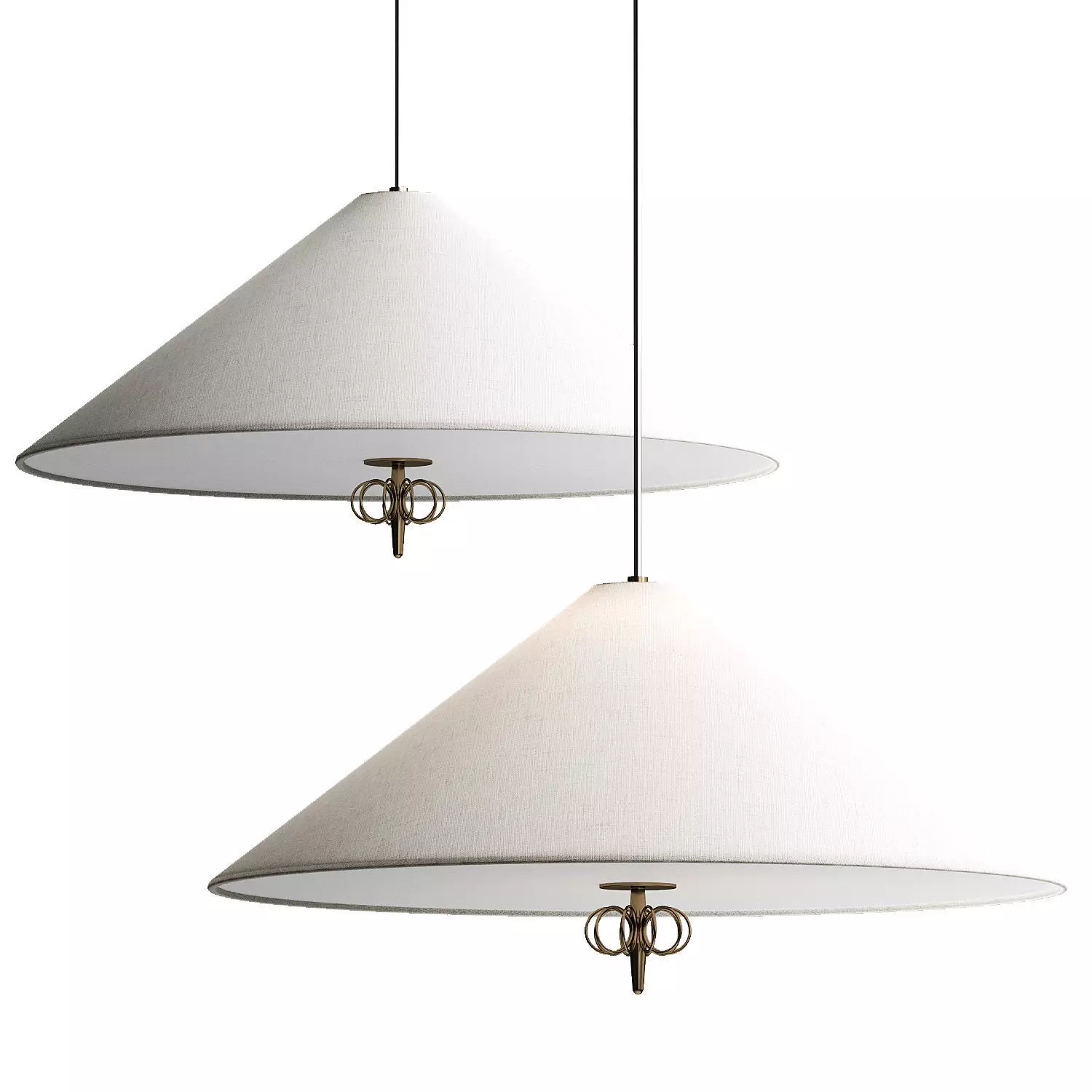 Gubi 1967 Pendant Lamp 3D model_0