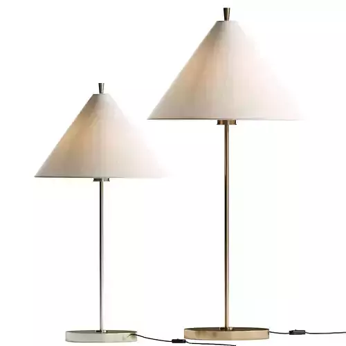 Pottery Barn Ellis Metal Table Lamp