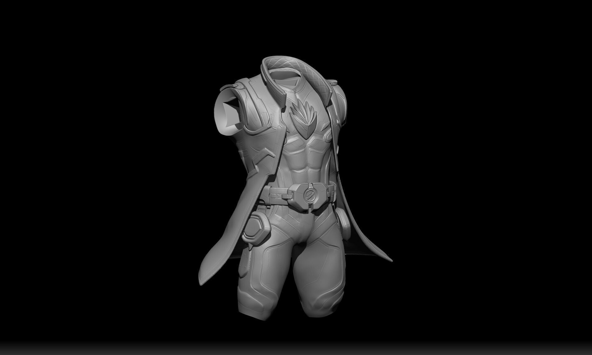 Star Lord Figure 3D print model_3