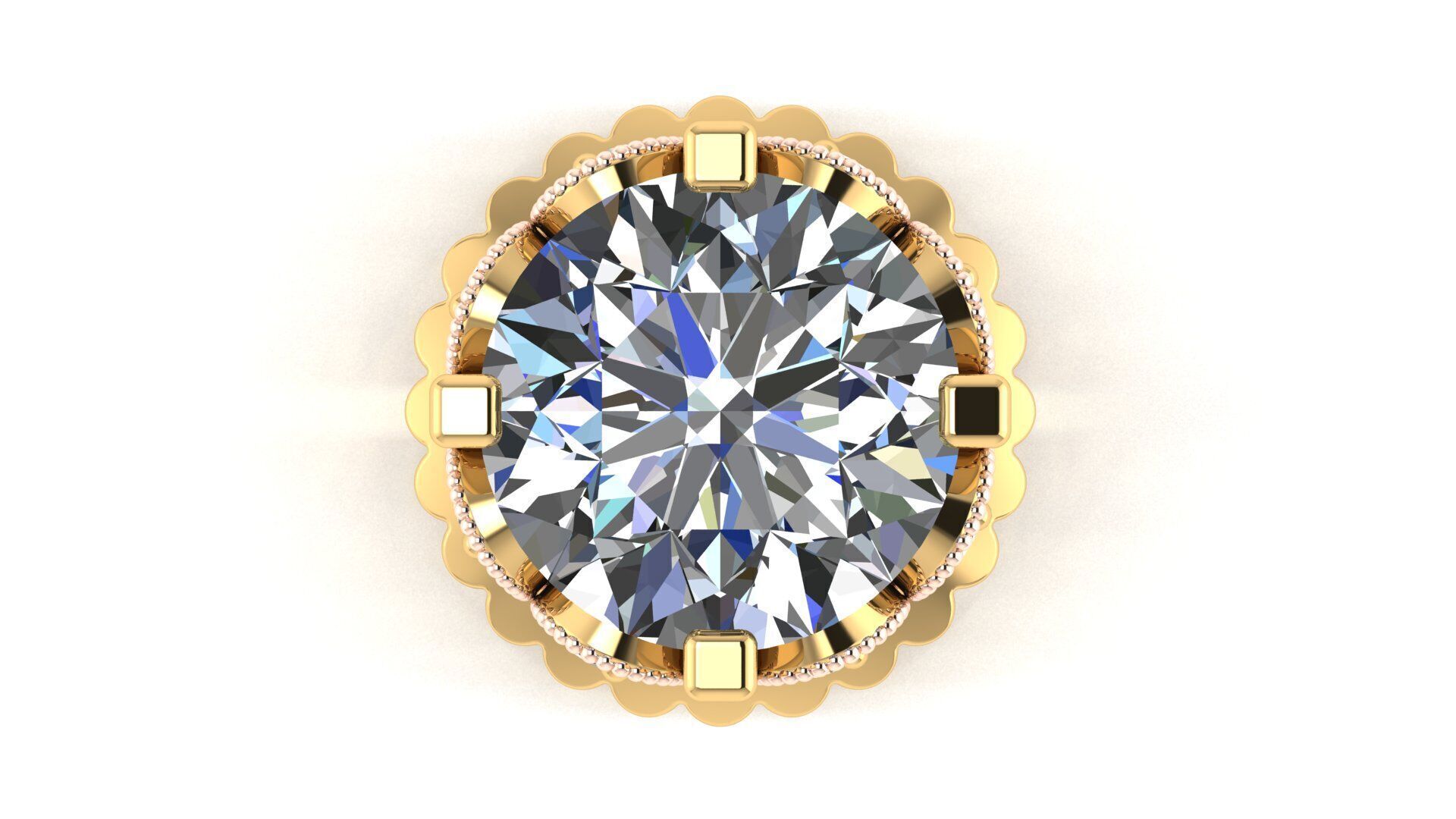 AG DAIMOND SET 02 3D print model_3