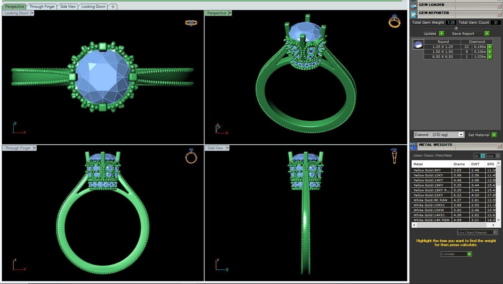 AG DAIMOND SET 02 3D print model_35