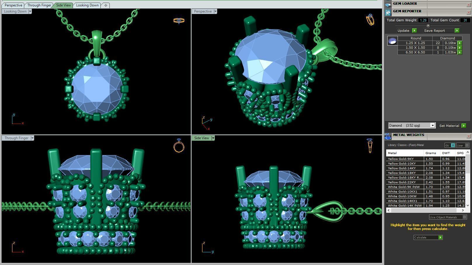 AG DAIMOND SET 02 3D print model_18