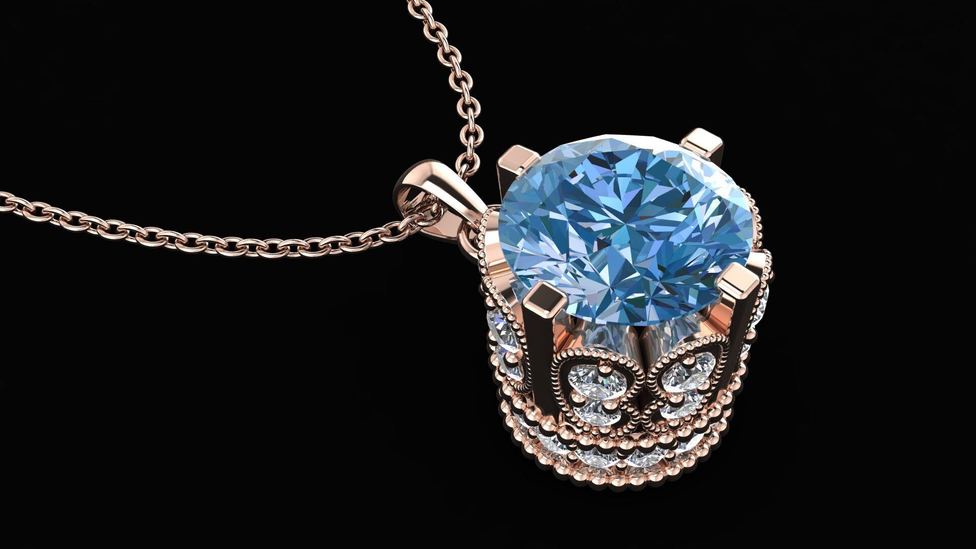 AG DAIMOND SET 02 3D print model_33