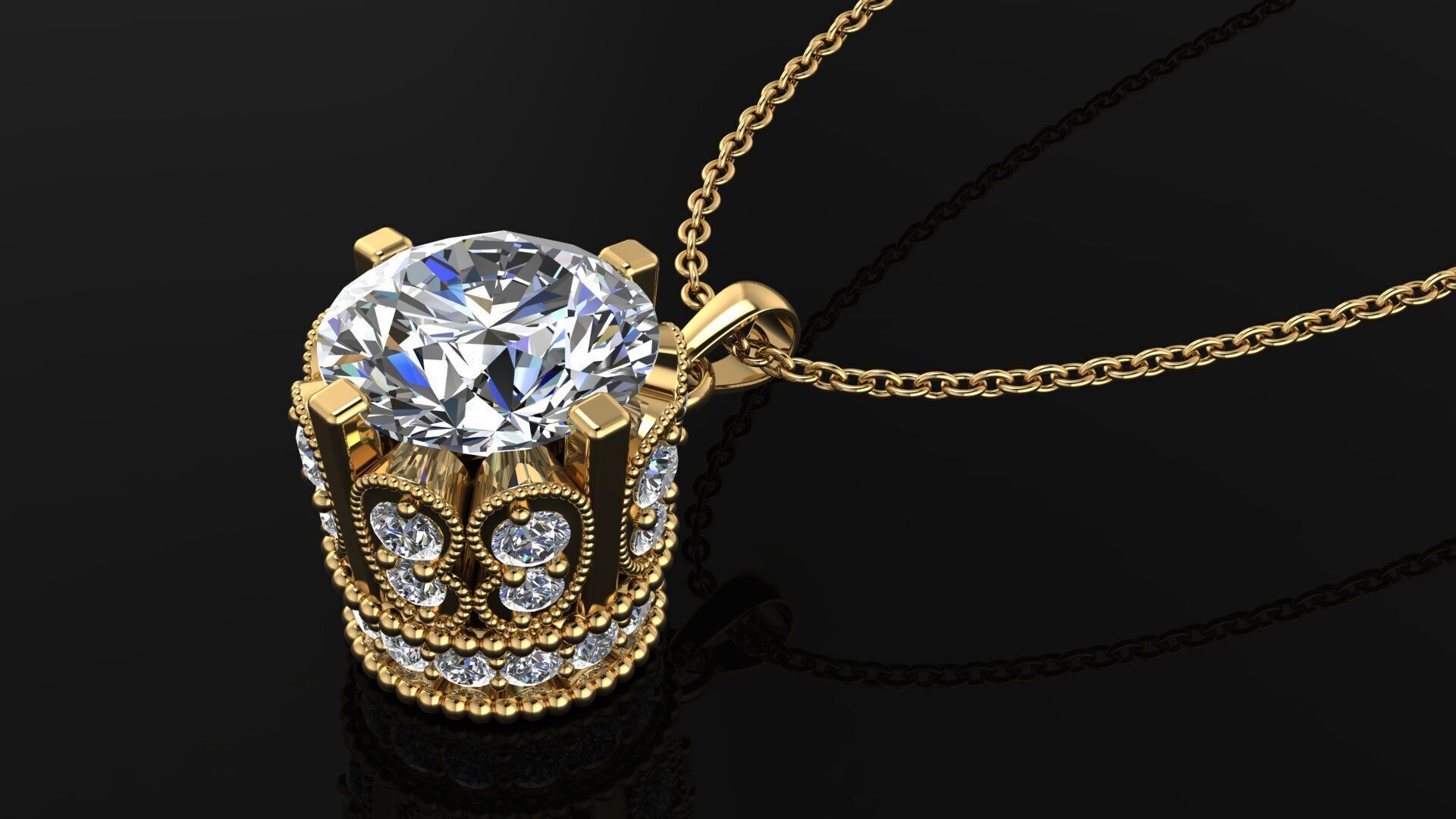 AG DAIMOND SET 02 3D print model_21