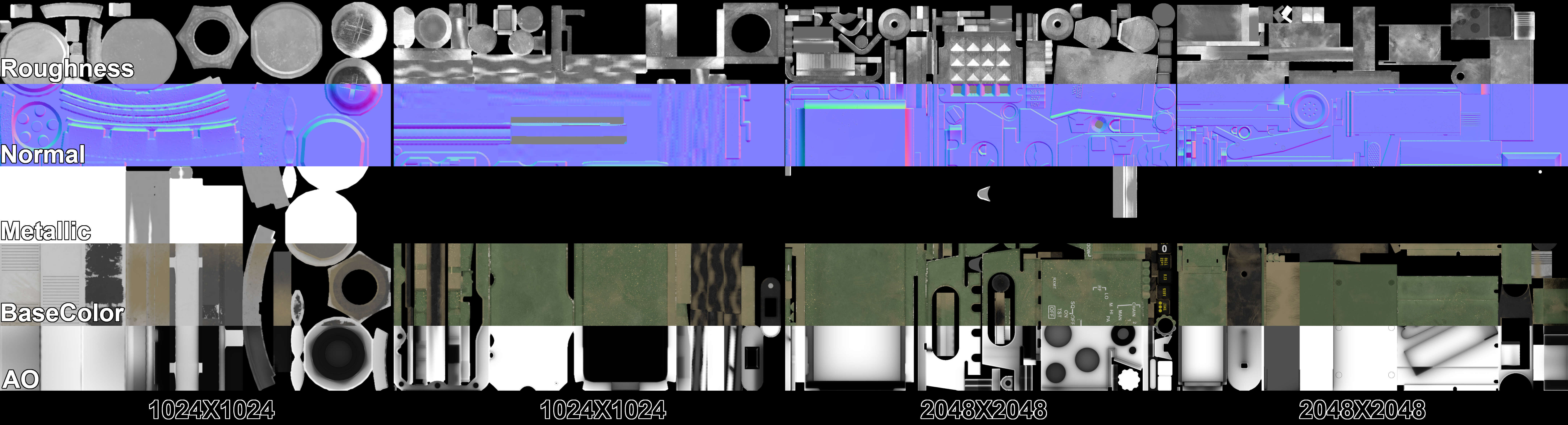 Military Radio with Audio Logger and Handheld Speaker Low-poly 3D model_9