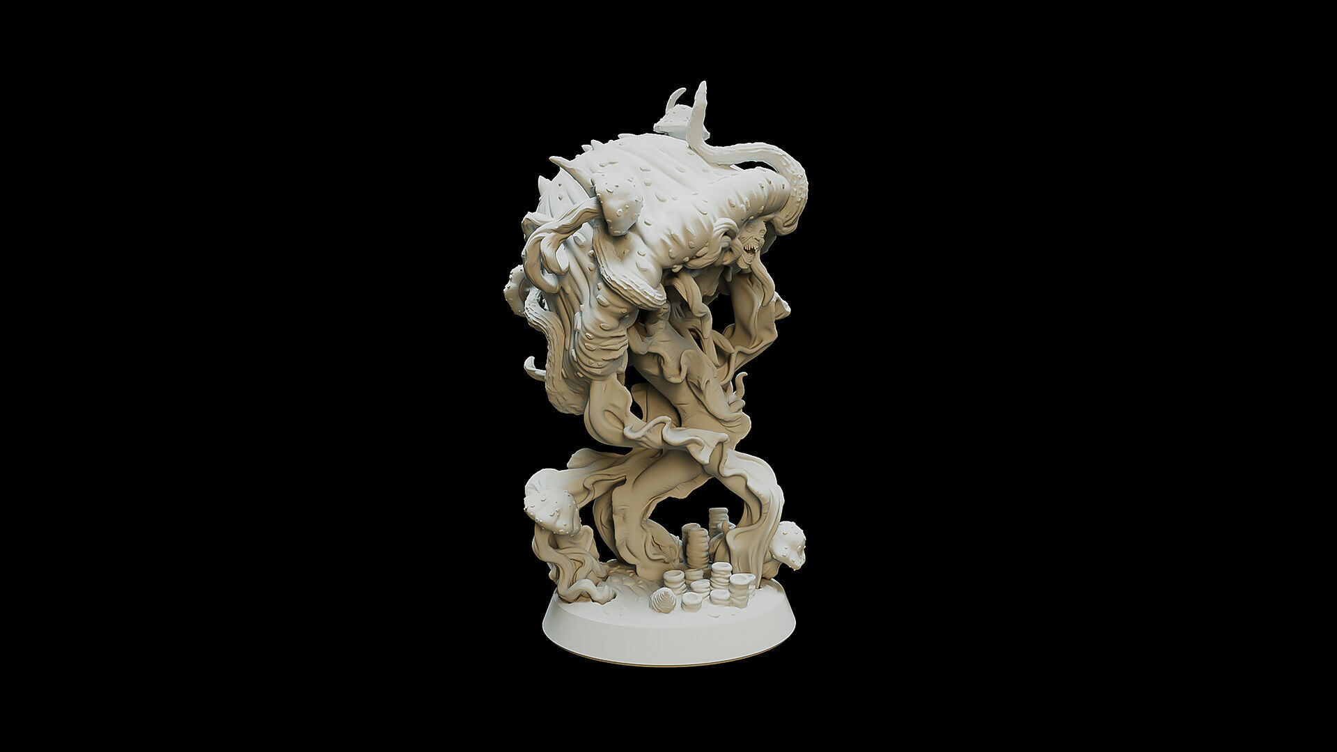 Drowning Horror 3D print model_1