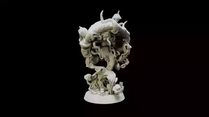 Drowning Horror 3D print model