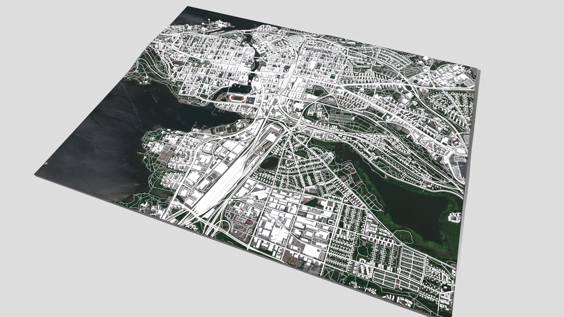 Cityscape Tampere Finland 3D model_13