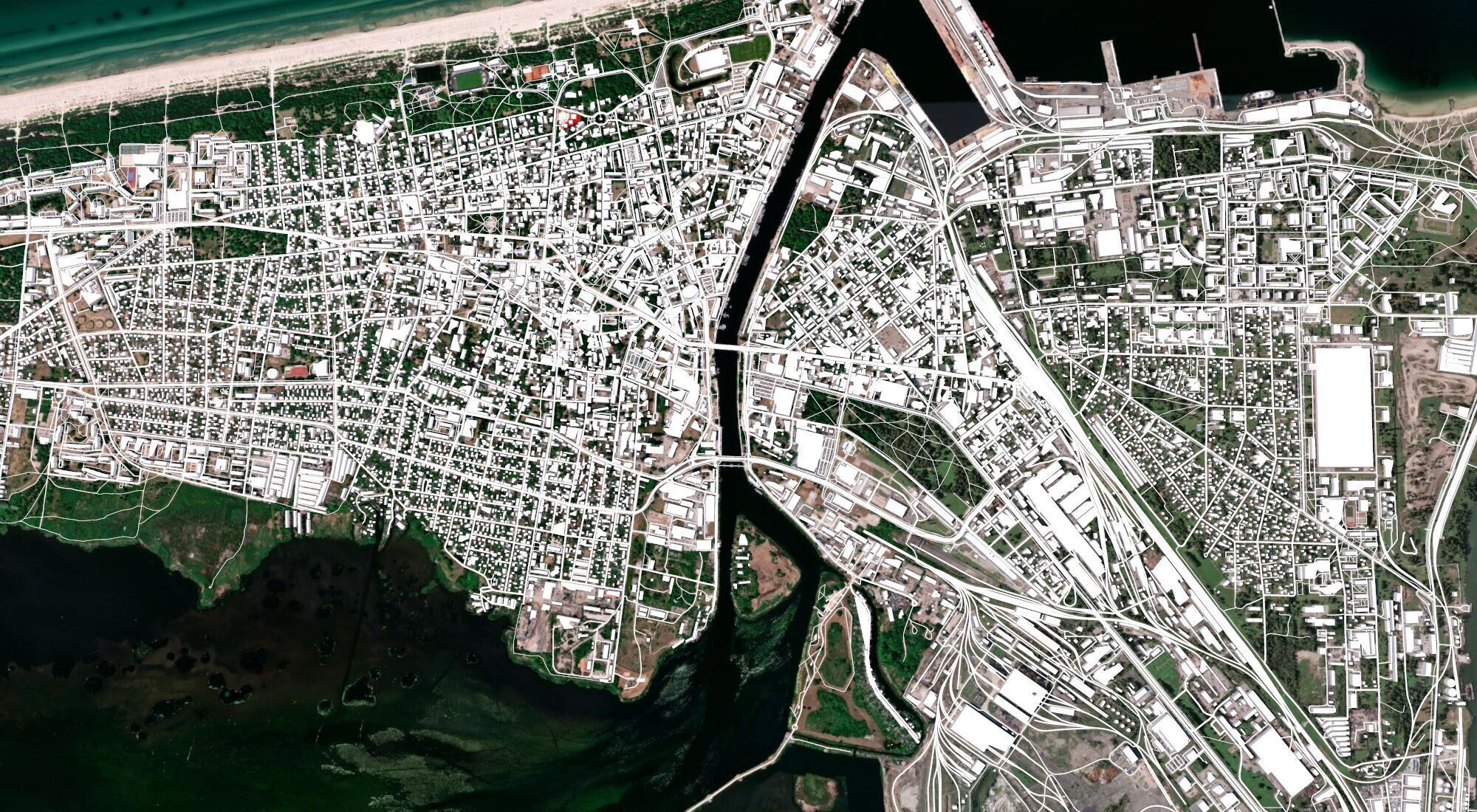 Cityscape Tampere Finland 3D model_9