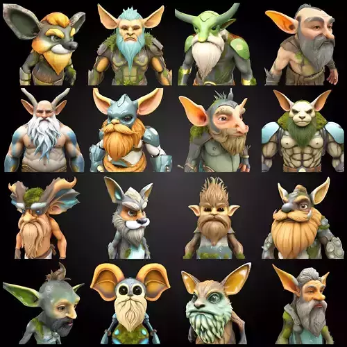 AI Forest Goblin Guardians Collection