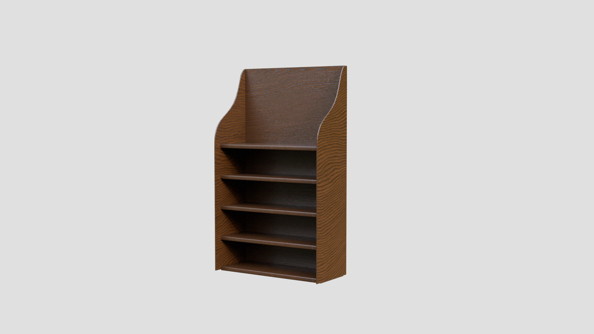 Shelf - 02 Low-poly 3D model_5