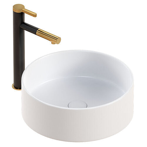 Opulent Circle Sink Low-poly 3D model
