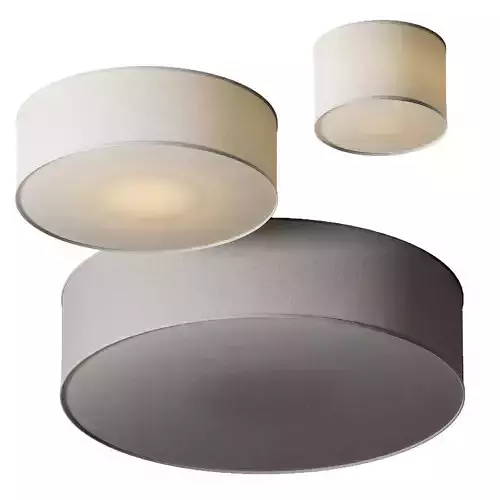 CB2 Boum Drum Ceiling Lamp