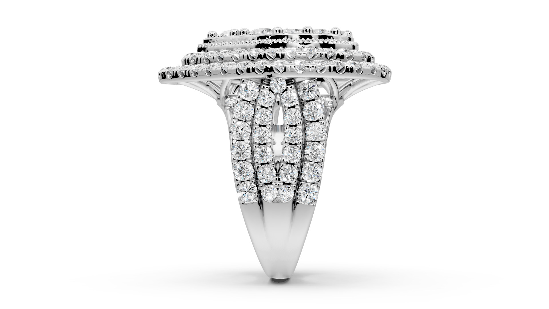Engagement rings 3D print model_3