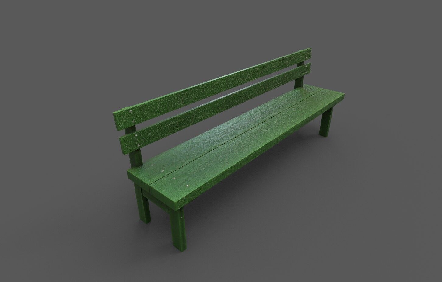 Mega Pack 32 Street Bench Low-poly 3D model_68
