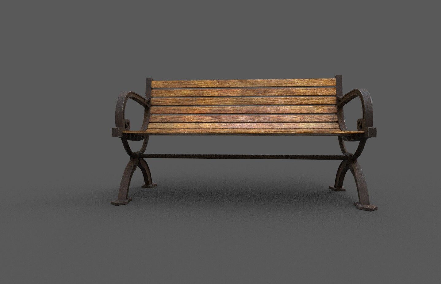 Mega Pack 32 Street Bench Low-poly 3D model_17