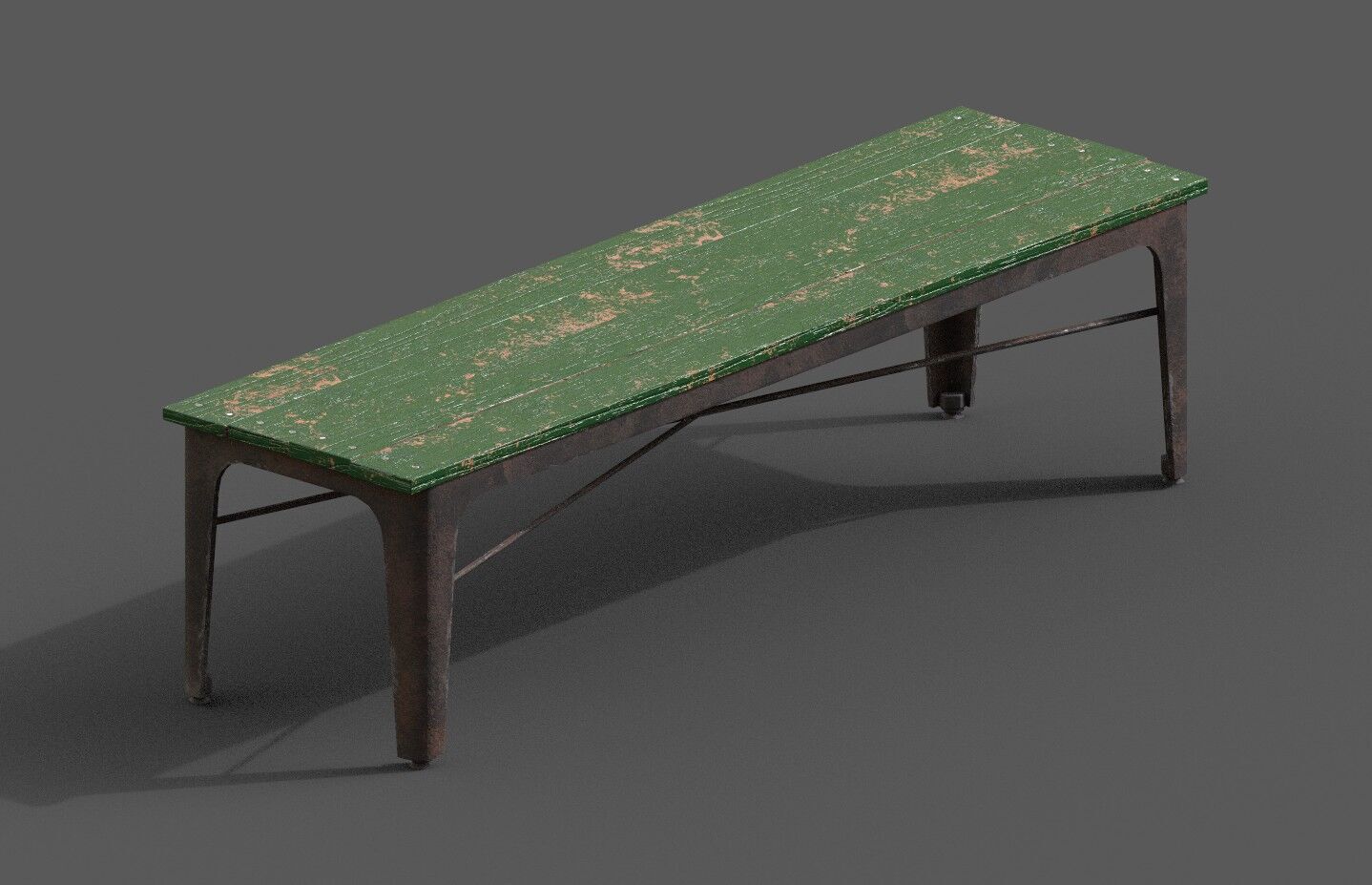 Mega Pack 32 Street Bench Low-poly 3D model_46