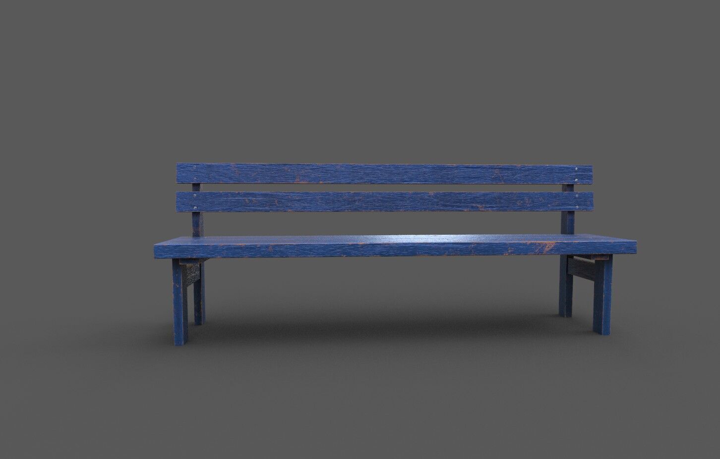 Mega Pack 32 Street Bench Low-poly 3D model_100
