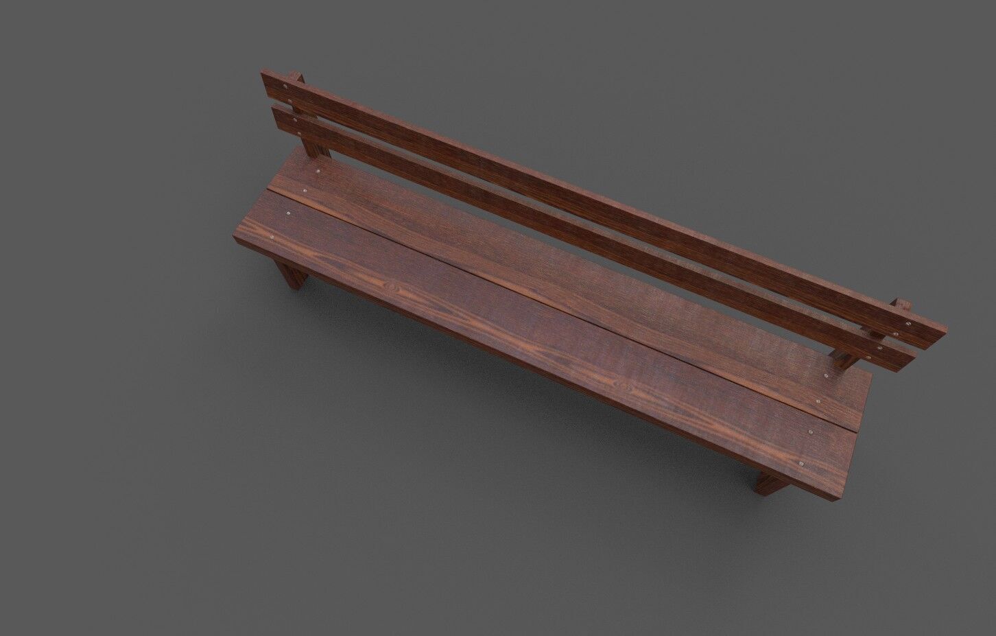 Mega Pack 32 Street Bench Low-poly 3D model_147