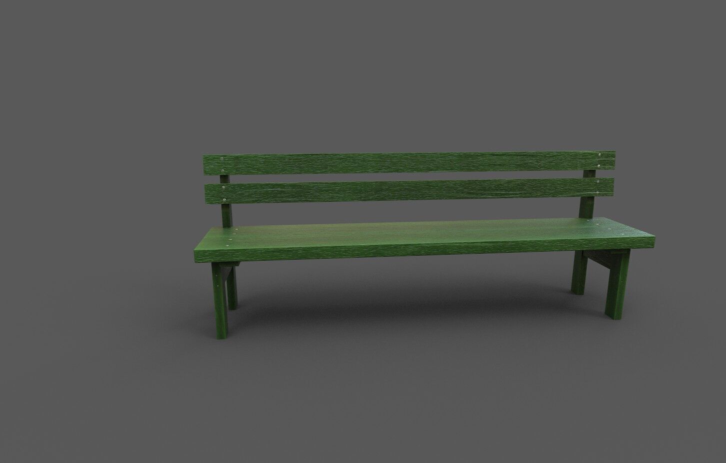 Mega Pack 32 Street Bench Low-poly 3D model_74