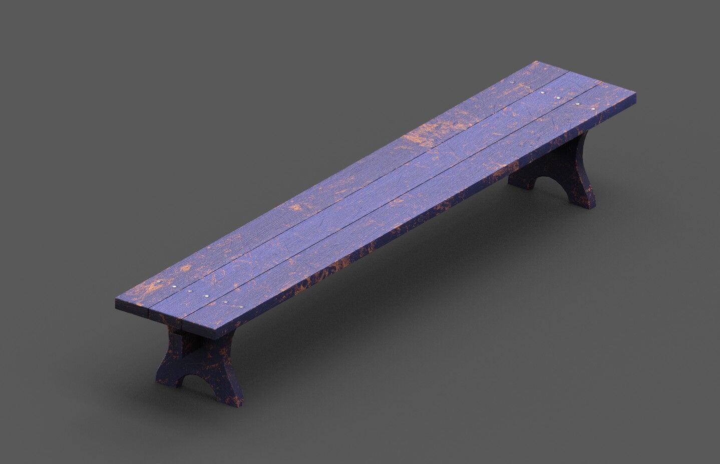 Mega Pack 32 Street Bench Low-poly 3D model_12