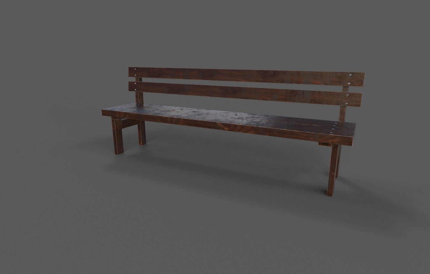 Mega Pack 32 Street Bench Low-poly 3D model_47