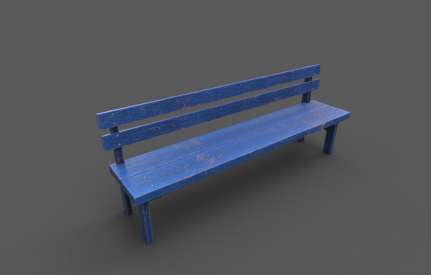 Mega Pack 32 Street Bench Low-poly 3D model_95