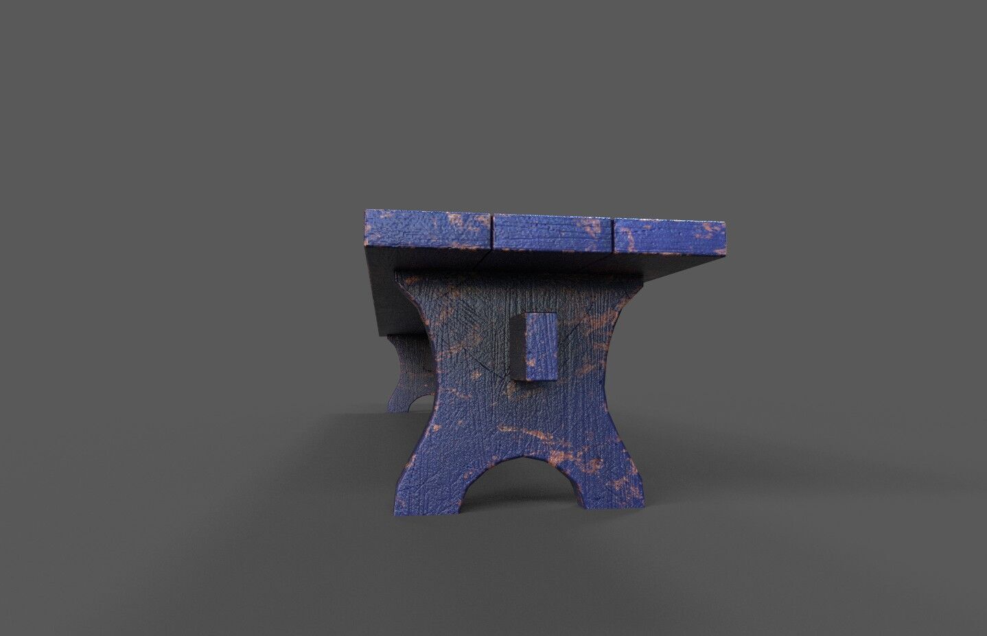 Mega Pack 32 Street Bench Low-poly 3D model_32