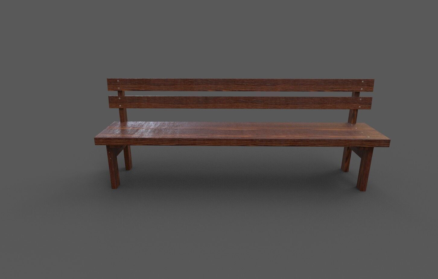 Mega Pack 32 Street Bench Low-poly 3D model_138