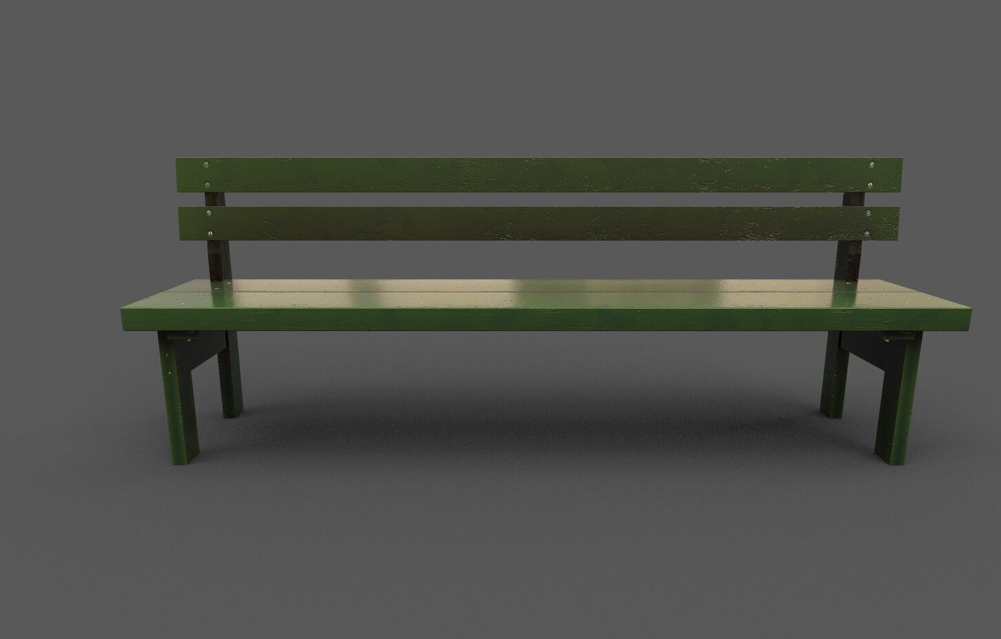 Mega Pack 32 Street Bench Low-poly 3D model_123