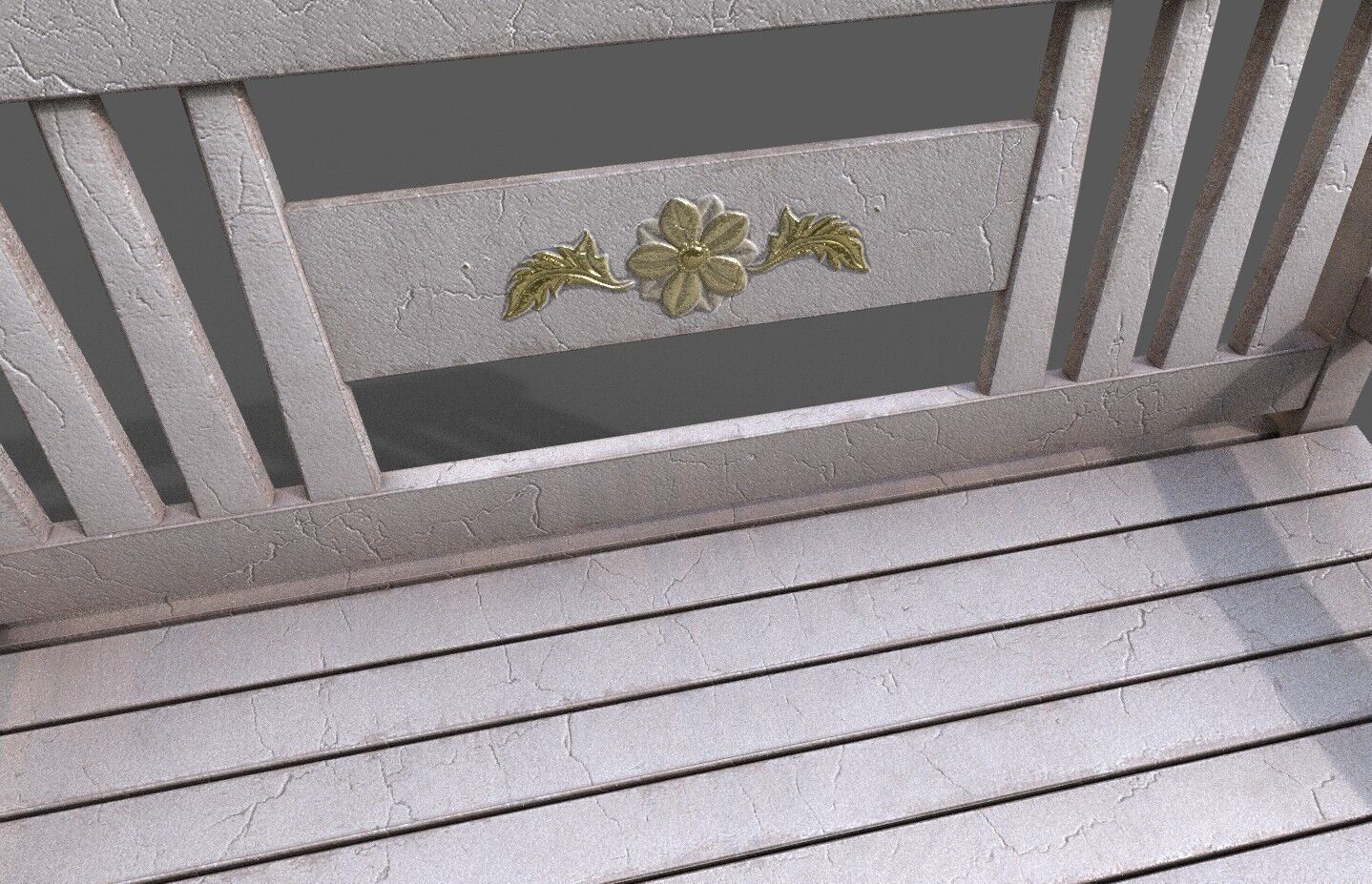 Mega Pack 32 Street Bench Low-poly 3D model_149