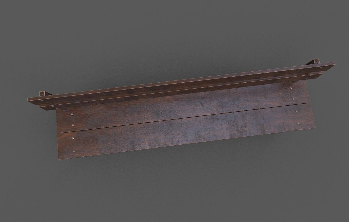 Mega Pack 32 Street Bench Low-poly 3D model_62