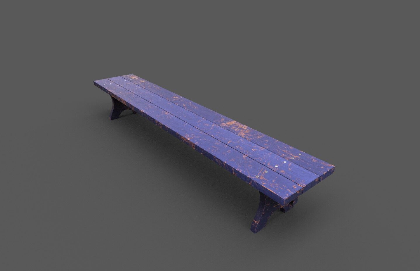 Mega Pack 32 Street Bench Low-poly 3D model_26