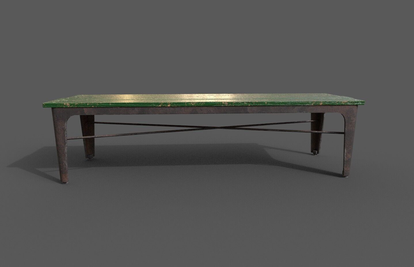 Mega Pack 32 Street Bench Low-poly 3D model_52