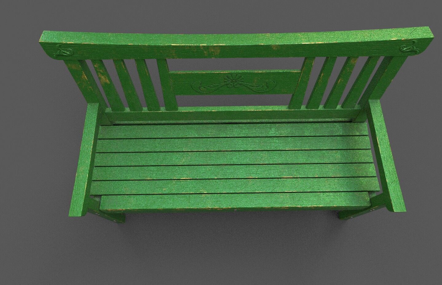 Mega Pack 32 Street Bench Low-poly 3D model_65