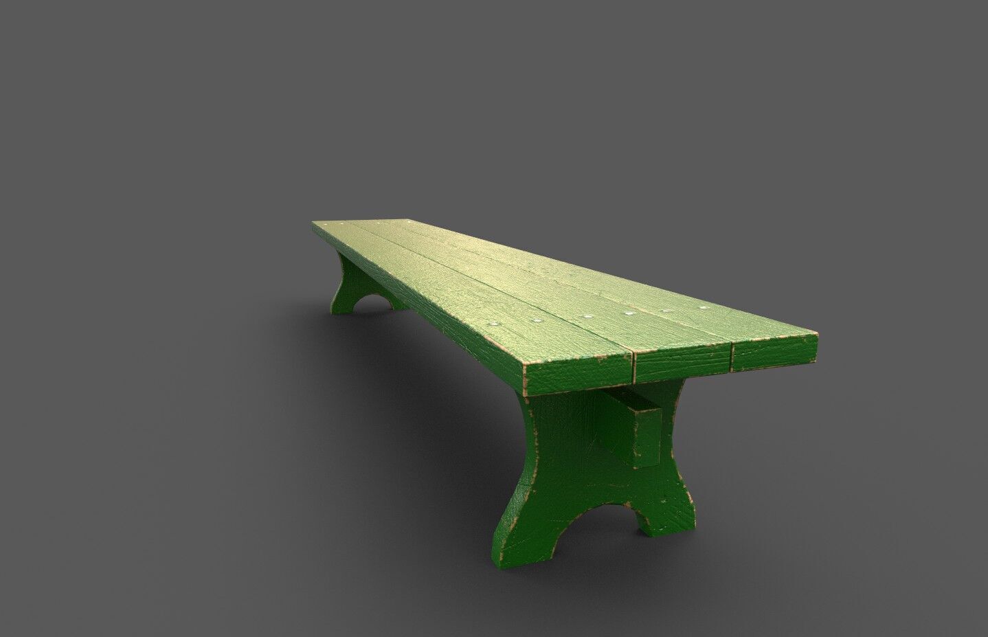 Mega Pack 32 Street Bench Low-poly 3D model_84