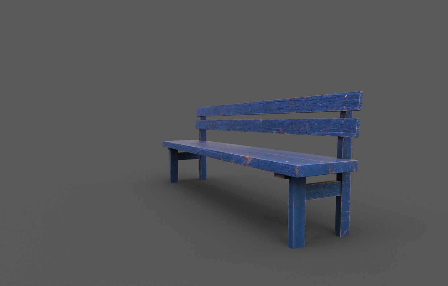 Mega Pack 32 Street Bench Low-poly 3D model_105