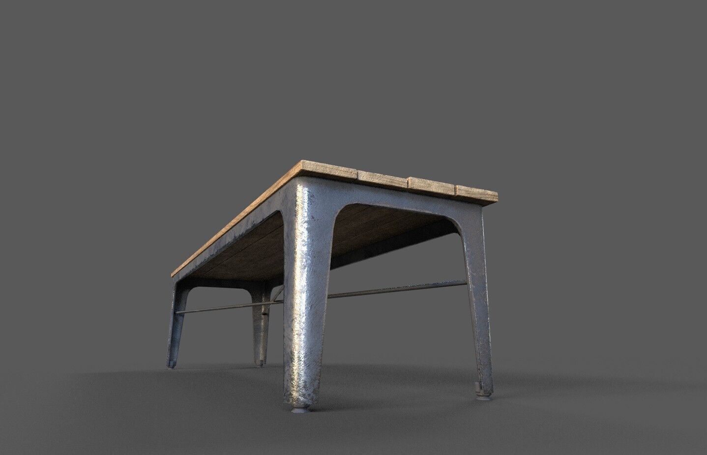 Mega Pack 32 Street Bench Low-poly 3D model_33