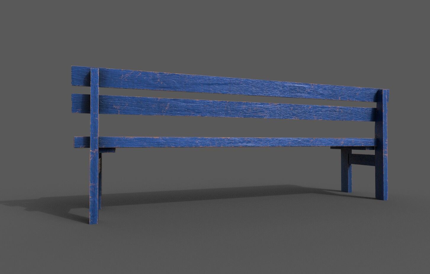 Mega Pack 32 Street Bench Low-poly 3D model_110
