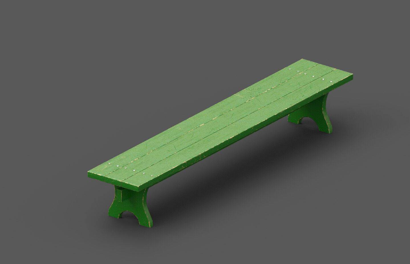 Mega Pack 32 Street Bench Low-poly 3D model_72