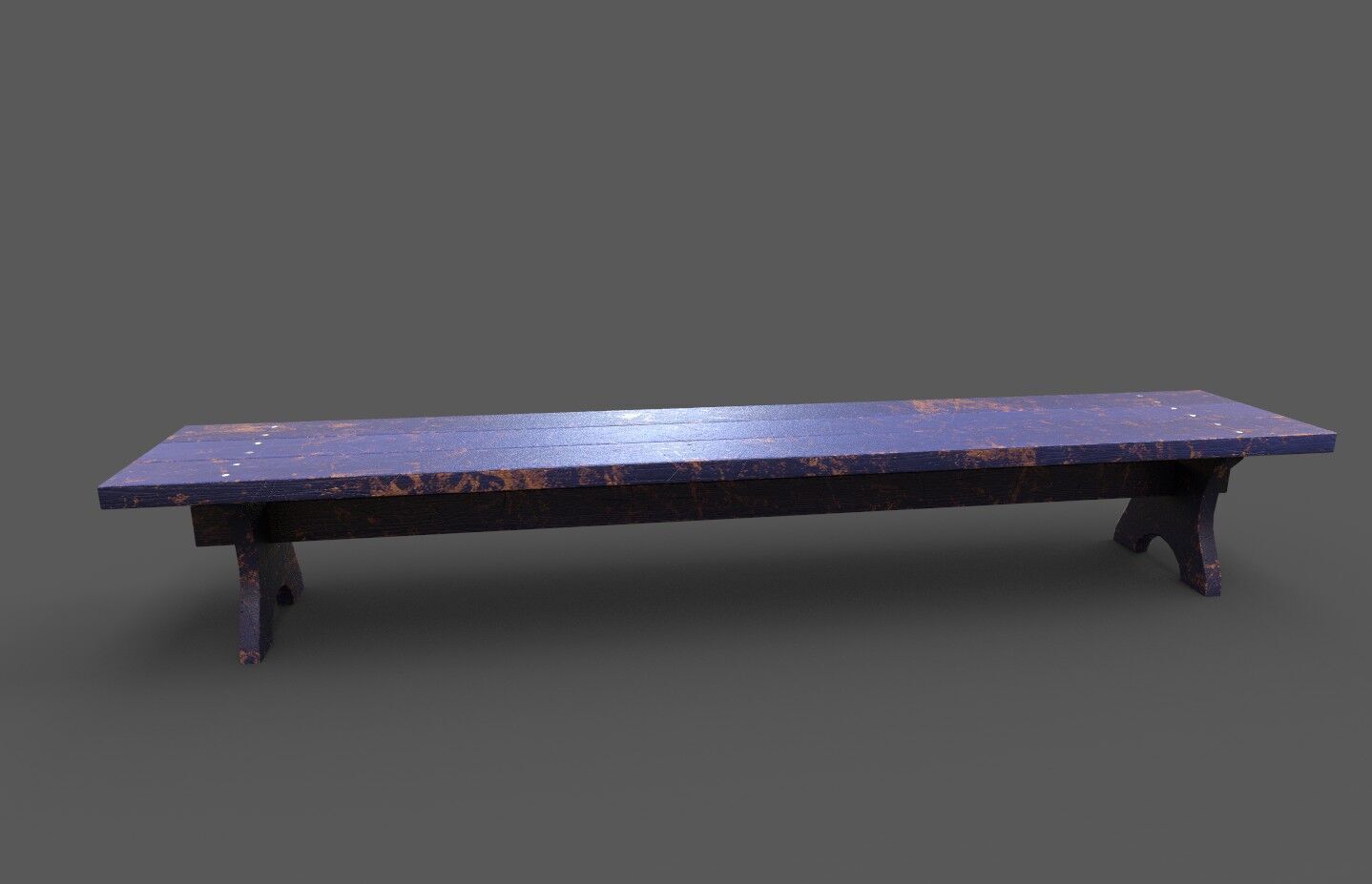 Mega Pack 32 Street Bench Low-poly 3D model_19
