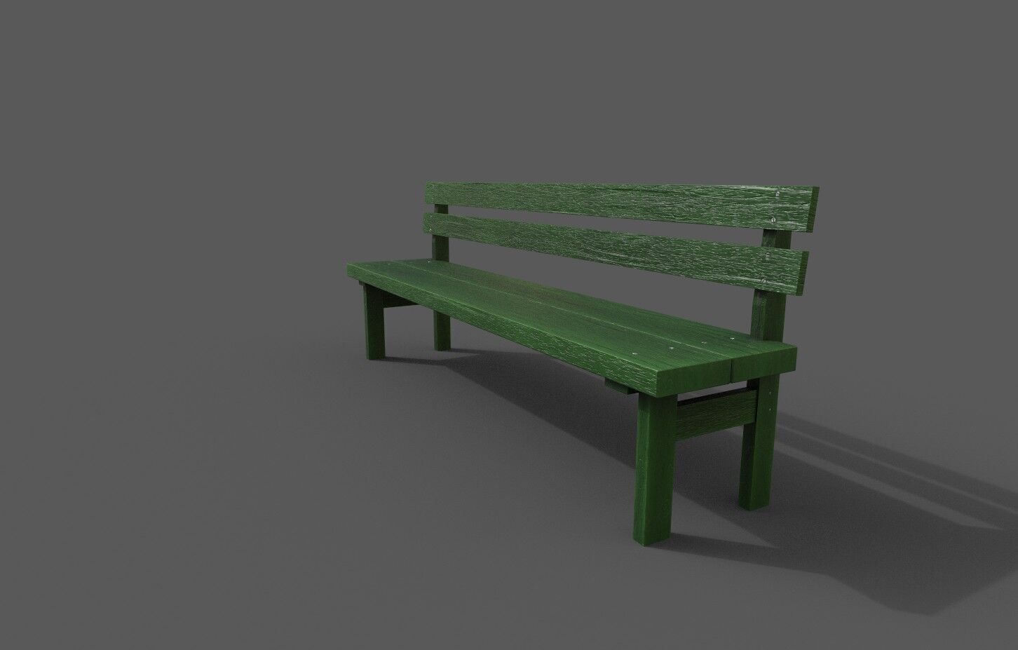 Mega Pack 32 Street Bench Low-poly 3D model_80