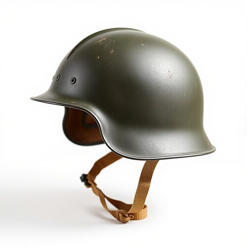 Military Helmet D Model Pack with Detailed Textures Low-poly 3D model