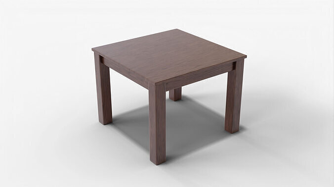 Dining Table Set 3D model 4
