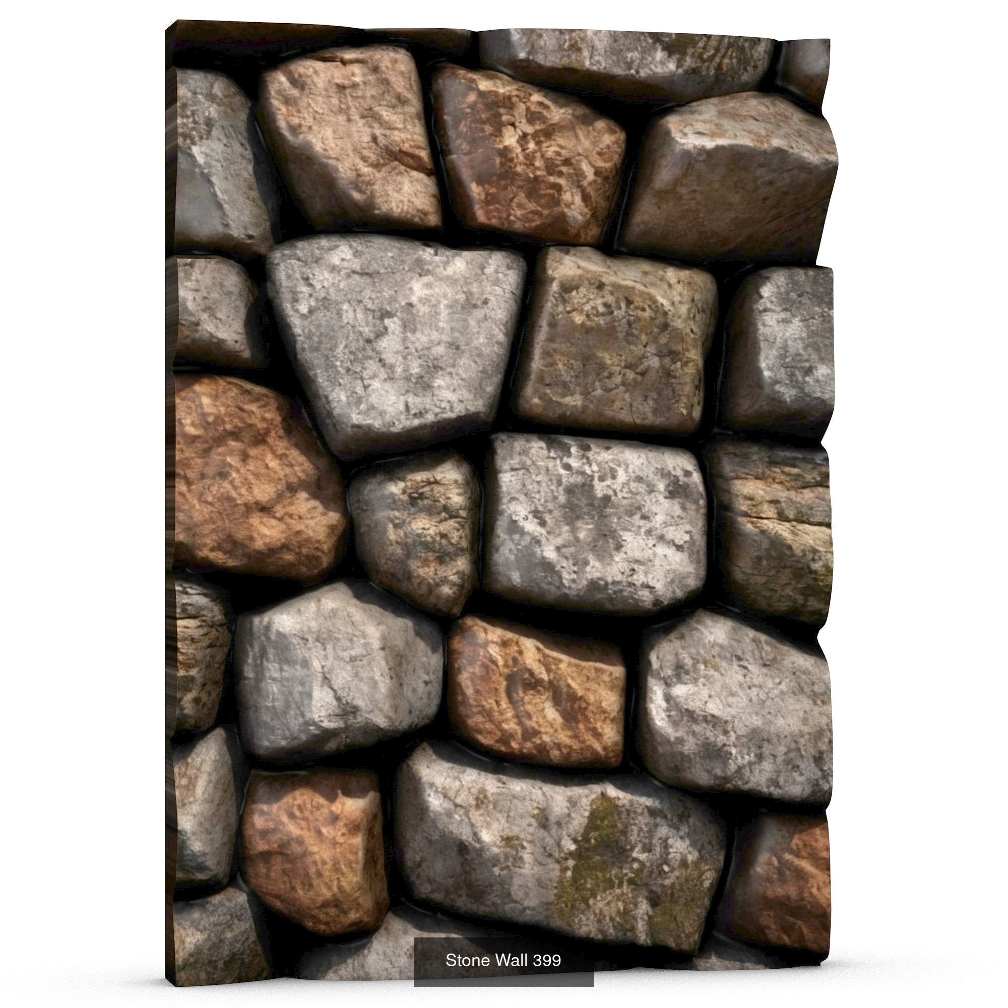 Stone Walls  3D Model Collection_103