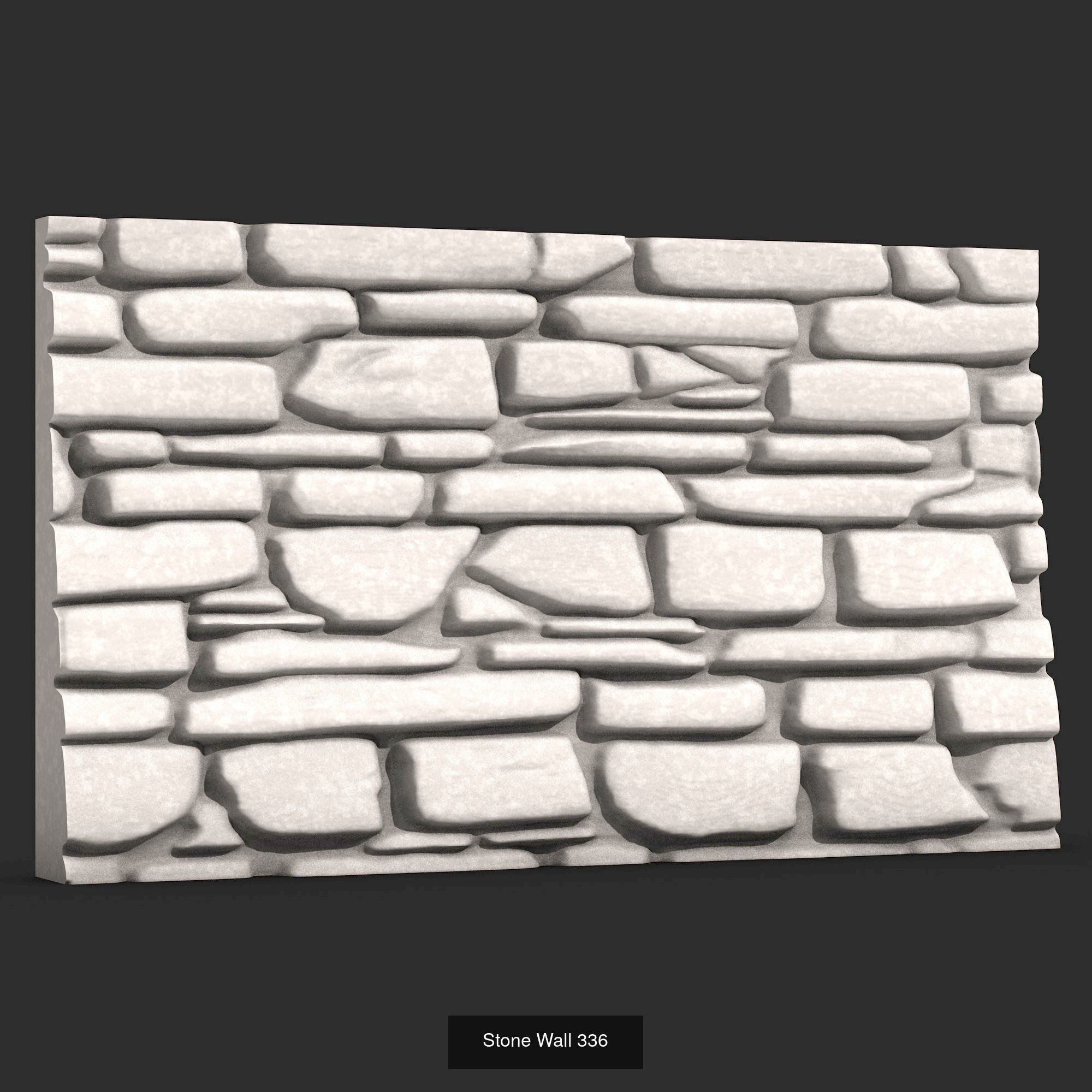 Stone Walls  3D Model Collection_49